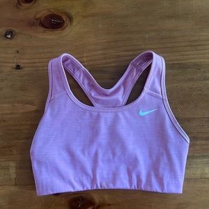 Pink Nike Sports Bra (Size S)